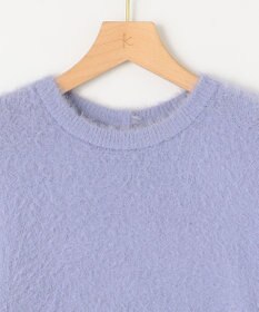 組曲 【前後着用可】2WAYナイロンファー ニット