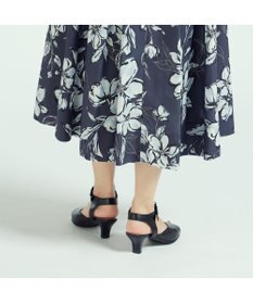 ASICS WALKING ペダラ ヒールサンダル 2E 5.0cmヒール