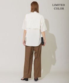 ICB 【WEB限定カラーあり・洗える】ラッフルデザインシャツ