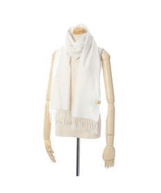 MOONBAT WEB限定【洗える】ミエル (miel) カシミヤ100％ プレーンマフラー