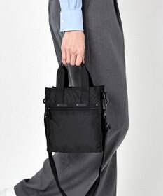 LeSportsac MINI N/S TOTE/リサイクルドブラックJP