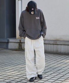 WEGO 【ユニセックス着用ITEM】別注NEWJACKグラフィックプルパーカー