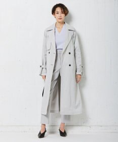 ICB 【洗える】 シンセティックフルニードル Vネックプルオーバー