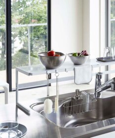 tower 伸縮キッチンサポートラック タワー ホワイト