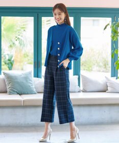 Tiaclasse 【洗える】シェルボタンカーディガン