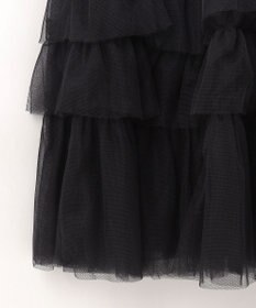 GRACE CONTINENTAL チュールティアードワンピース