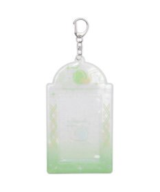 WEGO ラメクリアスイーツカードホルダーキーホルダー