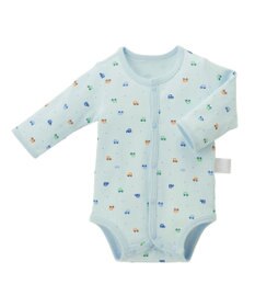 MIKI HOUSE HOT BISCUITS 【70-60cm】 長袖ボディシャツ２枚セット(前開き仕様)