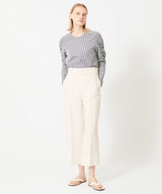 BEIGE， LAUREL / ワイドクロップドパンツ