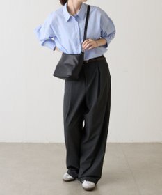 russet 《3/4～価格改定》ソフトレザーシンプルショルダーバッグ(CE-1328-WEB)