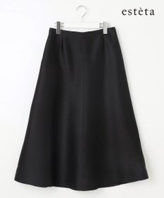 23区 【エステータ】ウールシルクツイル スカート
