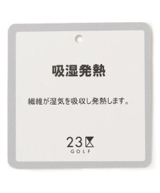 23区GOLF 【WOMEN】【吸湿発熱】グランサーモ モックネック カットソー