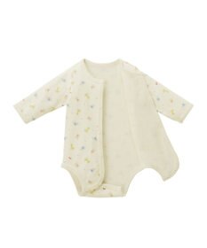 MIKI HOUSE HOT BISCUITS 【70-60cm】 長袖ボディシャツ２枚セット(前開き仕様)