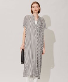 ICB 【洗える】 キュプラローンストライプ ワンピース