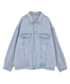 earth music&ecology ビッグデニムジャケット
