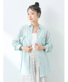 earth music&ecology ウ゛ィンテージボタンフロントポケットシャツ