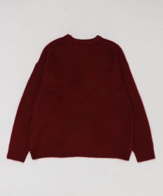 WEGO 【ユニセックス着用ITEM/MLサイズ展開/25年秋冬新作】ファジーグラフィックプルオーバー