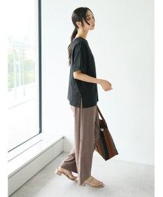 CRAFT STANDARD BOUTIQUE 接触冷感/抗菌防臭/ 前後2WAY半袖スクエアネックTee