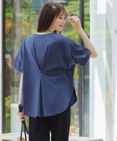 Tiaclasse 【接触冷感・UVカット・吸水速乾・洗える】バックシャンカットソープルオーバー