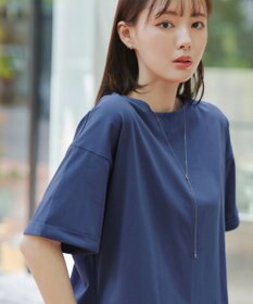 Tiaclasse 【接触冷感・UVカット・吸水速乾・洗える】バックシャンカットソープルオーバー