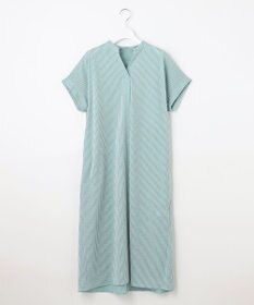 自由区 L 【WEB限定・洗える】シャドウサッカー ワンピース