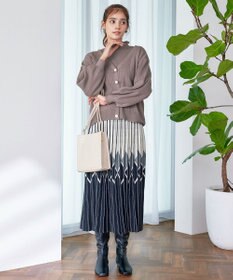 Tiaclasse 【洗える】シェルボタンカーディガン