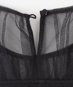 GRACE CONTINENTAL チュールティアードワンピース