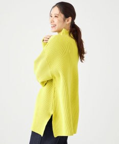 SHARE PARK LADIES エステルニットハイネックプルオーバー