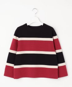 自由区 S 【洗える】ウールミラノボーダー ニット