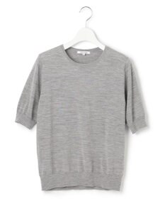 23区 【アンサンブル対応】サステナブルウール 半袖 ニット