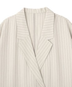 earth music&ecology 【セットアップ対応】リネンライクダブルジャケット