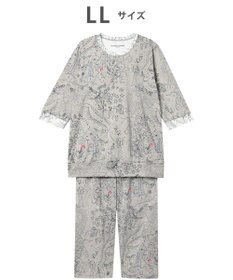 tsumori chisato SLEEP ツモリチサト パジャマ 綿100%(本体) 天竺素材 7分袖 長袖 8分丈 レディース UDT216 /ワコール