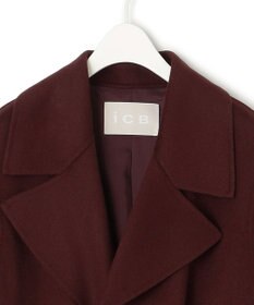 ICB 【CLASSY.1月号掲載】WoolRever ロングコート