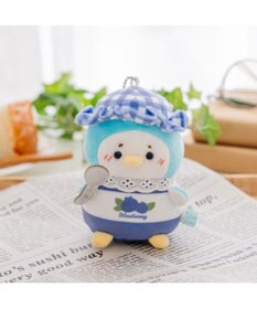 Mother garden しろたん ジャムキーホルダー 《ブルーベリーらむね》 単品