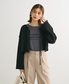 Green Parks ポコポコショート丈カーディガン