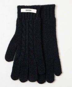 WEGO ケーブル編みグローブ