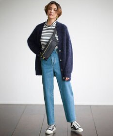 23区 ORSETTO ナイロンツイル ボディ バッグ