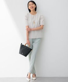 23区 【CLASSY.6月号掲載/Oggi4月号掲載】雑材 バンブー ハンドル ショルダー