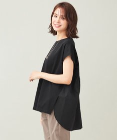 ANY 【接触冷感】秋メキバックフレア カットソー