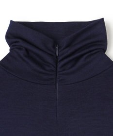 BEIGE， 【洗える】CALDANA / タートルネックロングドレス