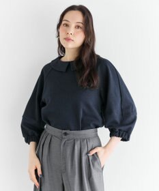 #Newans 【セレモニーにも/洗濯機可】ランタンスリーブブラウス