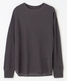 ANY L シアーワッフルロングスリーブTシャツ