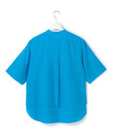 ICB L 【先行予約】リネンスラブローン バンドカラーデザインシャツ