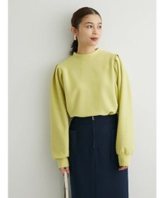 Green Parks リップル袖タックボリュームプルオーバー