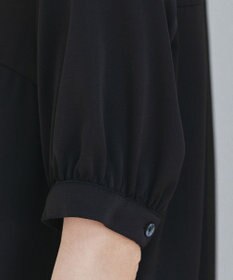 Tiaclasse L 【新色追加】パフスリーブシャツブラウス