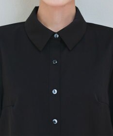 Tiaclasse L 【新色追加】パフスリーブシャツブラウス