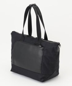 Y'SACCS ナイロン×リサイクルレザー　コンビマルチトート