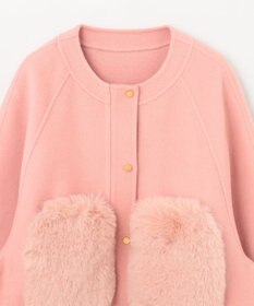 GRACE CONTINENTAL ファーポケットリバージャケット