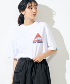 SHARE PARK MENS 【UNISEX】UVカット アートコラボTシャツ〈CAMP〉
