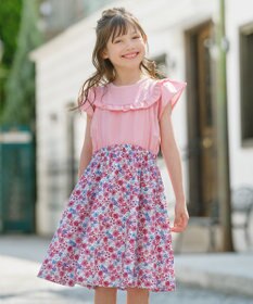 組曲 KIDS 【110-140㎝】サマーフラワー ワンピース